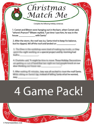 Christmas Match Me - Match Game